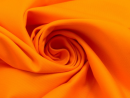 100% Baumwoll Köper Uni Farbe orange